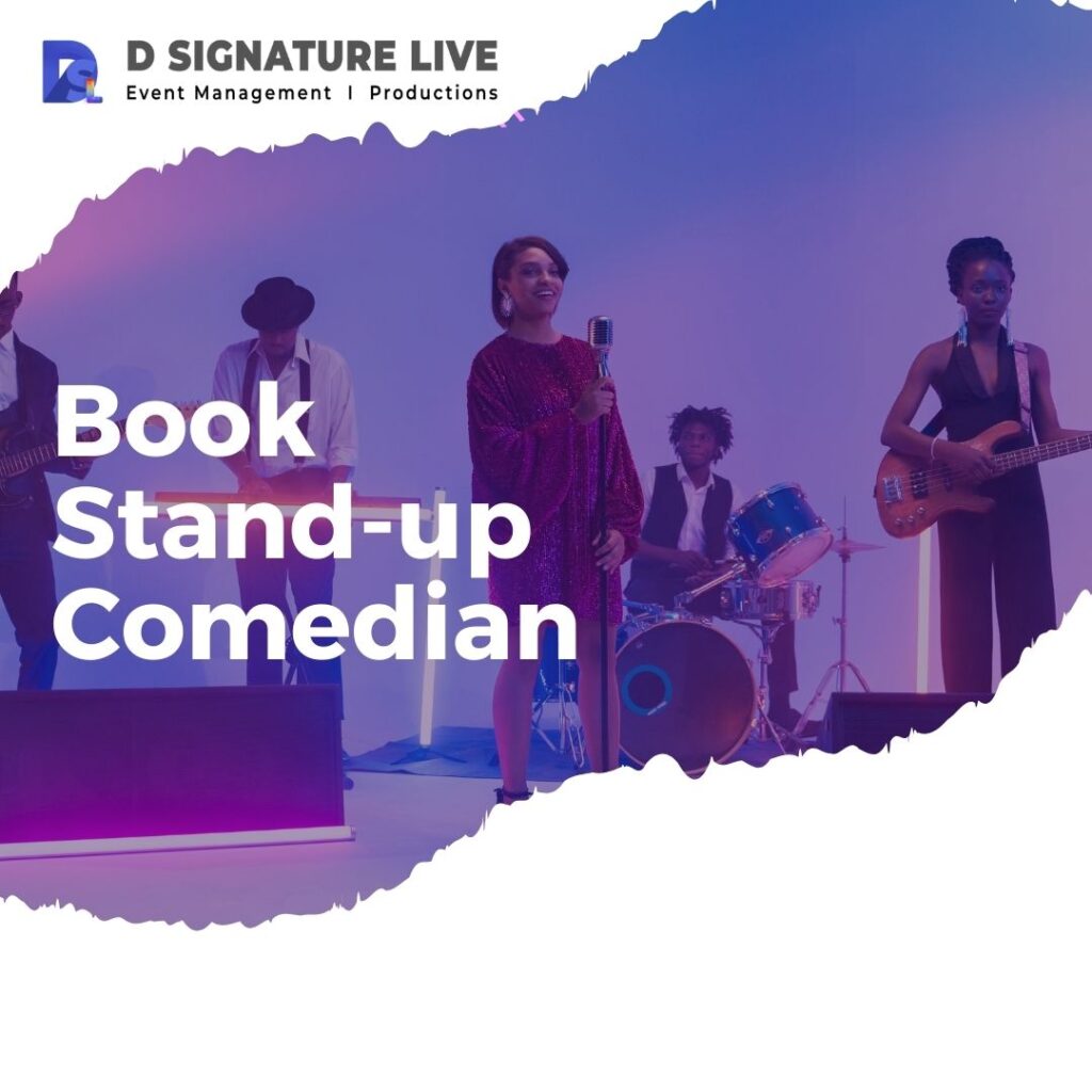 BOOK STAND-UP COMEDIAN
